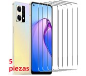 5PCS Tempered Glass For OPPO Reno 8 Pro Plus 7 5 6 Find X3 X5 Lite Screen Protector for OPPO A91 A31 A17 A96 A54 A53 A33 A73 A16