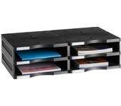 Archivo 2000 - 6522 NE archivador organizador Poliestireno Negro 6522 NE