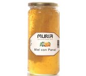 Miel con panal 1 kg  Muria