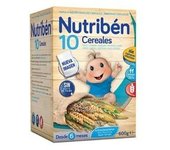 NUTRIBEN PAPILLA 10 CEREALES 600G AHT