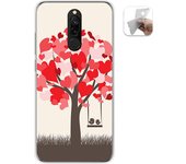 Tumundosmartphone Funda Gel Tpu para Xiaomi Redmi 8 diseño Pajaritos Dibujos