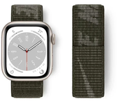 Nylon Loop Strap for Apple Watch Band 46mm 40mm 44mm 45mm 42mm 41mm 38mm Smart Belt Bracelet for IWatch Ultra 49mm 8/7/6/SE/5/4