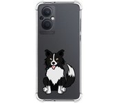Funda Silicona Antigolpes para Oppo A96 5G diseño Perros 01 Dibujos