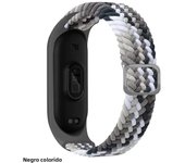 Bracelet for Mi band 7 Strap Elastic adjustable Nylon Braided Miband4 miband 5 correa Wristband xiaomi Mi band 3 5 4 6 strap