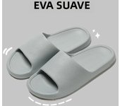 Women's Summer Flip-Flops Men Slippers Solid Simple Bath Shower Non-Slip Soft Eva Slippers Outdoor Couple Shoes Men Flip Flops