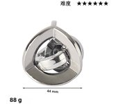 Classic IQ Metal Brain teaser Magic Puzzles Game Toys For Children Adults Funny Gifts Educational Toys Metal Puzzle