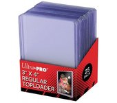 One Piece Fundas Toploader - 3x4 Clear Regular (25 Unidades)