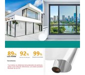Protect the privacy of insulated glass film home windows balconies sunscreens one-way mirrors window film stickers