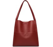 Bolso de hombro de lujo de alta calidad, bolso de mano sencillo de color sólido, bolso de compras, bolso de mujer, bolso de gran capacidad
