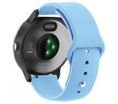 20mm 22mm Silicone Strap For Garmin Vivoactive 4 3 Band Watch Venu 2 SQ Forerunner 645 Wristband Bracelet Garmin Forerunner 245