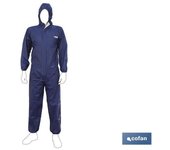 Buzo con capucha tipo 4, 5 y 6 azul talla m
