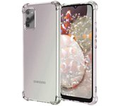 Ociodual Funda de TPU para Samsung Galaxy A03S, Carcasa Flexible con Esquinas Reforzadas Antigolpes, Protección en Cámaras, Silicona Transparente