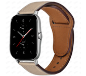 20mm/22mm Leather band For Amazfit GTS/4/2/2e/GTS2 Mini/GTR 3/Pro/47mm/GTR2/2e/stratos 2 Sport Watch Bracelet Amazfit bip strap