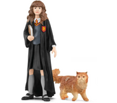Schleich Hermione Granger & Crookshanks Figura Coleccionable - Detalles Realistas