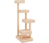 Rascador para Gatos con postes de isal color crema 97,5 cm