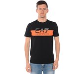 Emporio Armani EA7 Camiseta Algodón Hombre Negro 3 GPT69PJ03Z 1200
