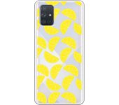 Funda compatible con Samsung Galaxy A71 - Patron limones