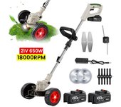 Cortacésped eléctrico de 21V, cortadora de madera de 18000RPM, longitud ajustable, plegable, herramienta de poda de jardín para batería Makita