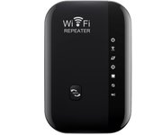 Wireless WiFi Repeater 300Mbps WiFi Extender Amplifier Booster Router 802.11N Long Range Router 7 Status Light WiFi Repeater