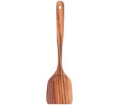 Pala de madera con mango largo, espátula antiadherente, utensilios de cocina