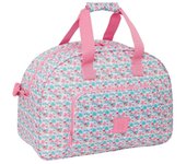 SAFTA  BOLSA DEPORTE RECICLADO MOOS FLORES MOOS FLORES 21x48x33 Cms.