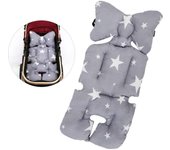 Funda de asiento universal para cochitos, sillas de Paseo para niños y sillas de coche para Bebés, insert de asiento transpumble, Funda de asiento para cochitos, asiento de asiento (A)