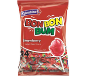 Bon Bon Bum Fresa pack 24 uds- COLOMBINA