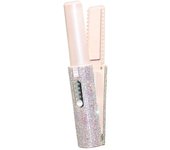 2-en-1 Eléctrico Usb fur enderezar Pelo enderezador Hierro Plano multicuonal peine enderezar