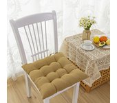 Cojín Silla jardín Cojín Silla Exterior Relleno de Algodón Cojín Decorativo de hogar 1PC 45X45CM