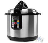 SUINGA Olla presión eléctrica programable, 8L, temporizador hasta 24h, cocción ultrarrápida, olla presión, programable, 8L