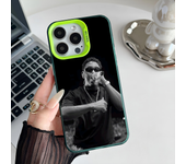 Epc M-Myke Towers Rapper Phone Case IMD Phone Case For IPhone 16 15 14 13 12 11 Pro Max Plus Color Silver Cover