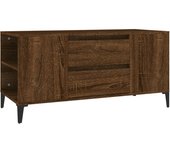 vidaXL Mueble de TV madera contrachapada 102x44,5x50 cm, Mueble de Salon, Mueble TV, Mueble TV salon, Mesa de TV, Mueble tele