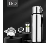 1200ML Smart Thermos Bottle Temperature Display Keep Cold and Hot Water Bottle Thermos for Water Tea Outdoor Sport Water Bottle
