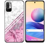 Tumundosmartphone Funda Gel Tpu para Xiaomi Redmi Note 10 5G / POCO M3 PRO 5G diseño Mármol 03 Dibujos