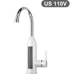 Grifo eléctrico con calentador de agua para cocina y baño, dispositivo de 3000W y 220V, de calentamiento rápido, con pantalla Digital LED