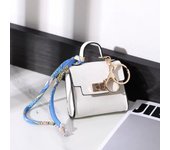 Mini Small Bag Light Luxury Headphone Bag Airpods 4 Pro2 3 2 Headphone Bag Galaxy Buds with Hook Key Bag Coin Bag