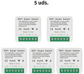 QIACHIP Wifi Smart Switch Mini 16A DIY Light Switches 2 Way Smart Home with EweLink  Alice Alexa Google Home