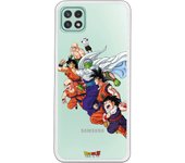 Funda original compatible con Samsung Galaxy A22 5G - Dragon Ball Z Multipersonaje
