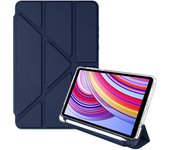 Tablet for Xiaomi Poco Pad 12.1 Case with Pen Holder Multi-folding Stand Clear Back Cover for Funda Redmi Pad Pro 12 1 5g Case