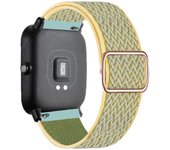 20mm/22mm Nylon Loop band For Amazfit GTS/2/2e/GTS2 Mini/GTR 3/Pro /47mm/GTR2/2e S Adjustable Elastic Bracelet Amazfit bip strap