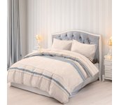 Panda Home Juego Funda Nórdico Cama para cama 90, 105,135,150,180cm para edredón 3 o 4 Pieza,Poliéster 100% Microfibrar, Funda nórtica sábana Bajera con Funda de Almohada