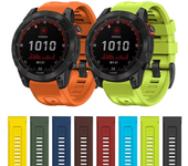 26mm 22mm banda de reloj de silicona correas para Garmin Fenix 6x6 6s Pro 7x7 easyfit pulsera Fenix 5 5x 5S Plus bralet smartwatch