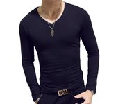Tennis T Shirts Men Long Sleeve T-Shirt Sportswear Fitness T Shirts for Men Slim Fit T Shirts Designer Solid Tees Tops