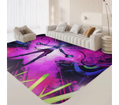 Jinx LOL Game Nordic Printing Fabric Cushion Non-slip Living Room Sofa Decor Students Stool Tatami Office Seat Mat