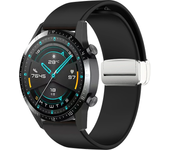 20mm 22mm Watch Strap For Samsung Galaxy watch 6/4/5 pro/classic/3/gear s3 Silicone Magnetic bracelet Huawei watch gt 4 2 3 band
