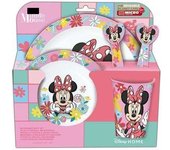 Set Vajilla Reutilizable Apta Para Microondas 5 Piezas Minnie, Stor - Kiglam
