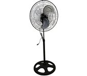 PLUSHOME Ventiladores de Pie Altura Ajustable,Ventilador de suelo,Ventilador Sobremesa,Circulador de aire,Ventilador industrial Metaric.De 25W hasta 120W.Ventilador giratorio 360 grados.