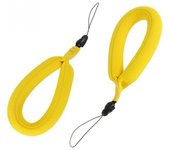 Portable Yellow Floating Foam Wrist Strap holder for Gopro Hero Xiao mi Yi Sjcam Sj4000 Sj5000 Sj7000 Action Camera