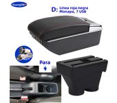 For Peugeot 208 Armrest Box For Peugeot 208 2012-2018 Car Armrest Auto Storage Box Car Accessories Interior Retrofit Parts