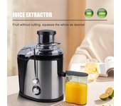 Exprimidor eléctrico de acero inoxidable RAF, exprimidor de frutas para niños, procesador de alimentos grande, exprimidor